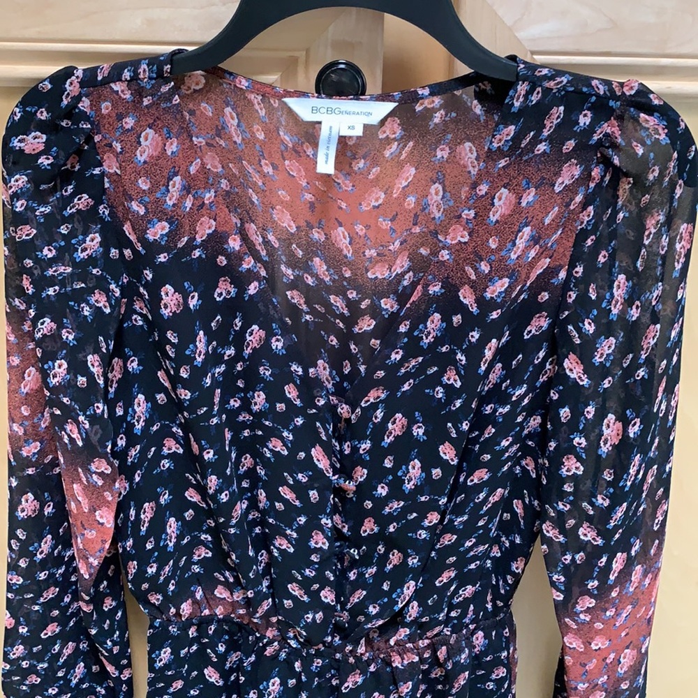 Bcbgeneration Floral Print Romper - image 4